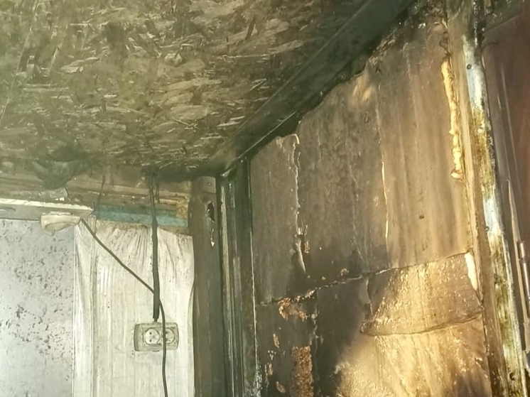 Оставленный без присмотра обогреватель стал причиной пожара в Энгельсе