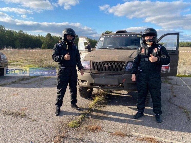 Экипаж из Калмыкии занял второе место в чемпионате России по ралли