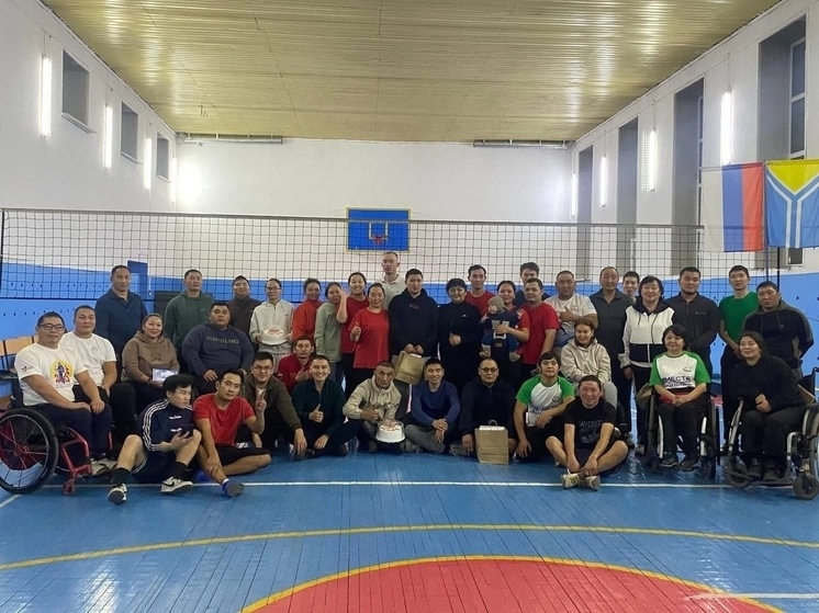 Ветераны СВО заняли 1 место в соревнованиях по волейболу сидя