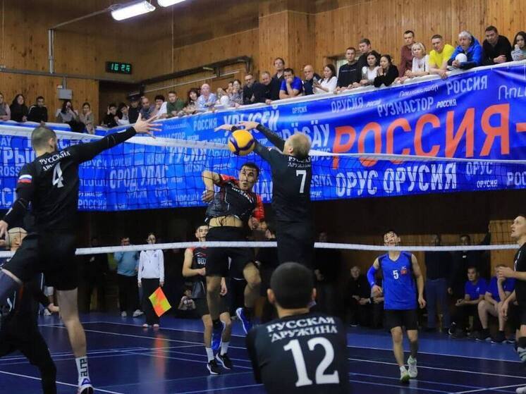 Волейболисты «Русской дружины» 2-й год подряд стали победителями «Турнира дружбы» в Салехарде