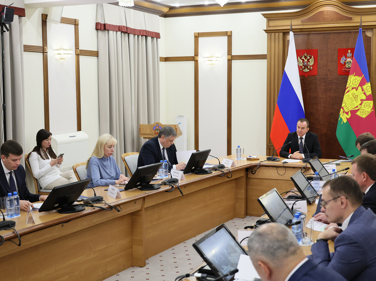Глава Кубани провел совещание, посвященное контролю за выполнением его поручений