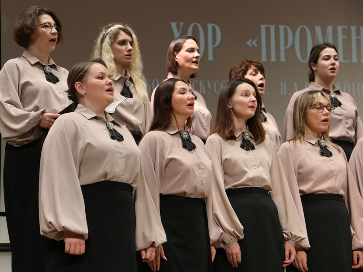 В Киришах прошла хоровая ассамблея «Едины музыкой сердца»