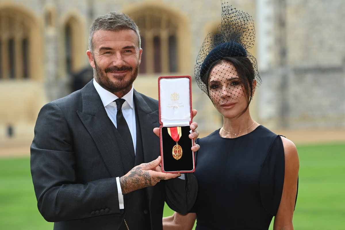 «Сэр Дэвид»: Бекхэм стал рыцарем за вклад в спорт и благотворительность