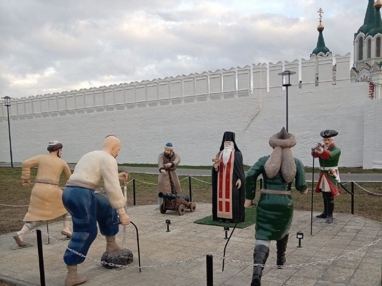 Открылась панорама «Осада Успенского Далматовского мужского монастыря»