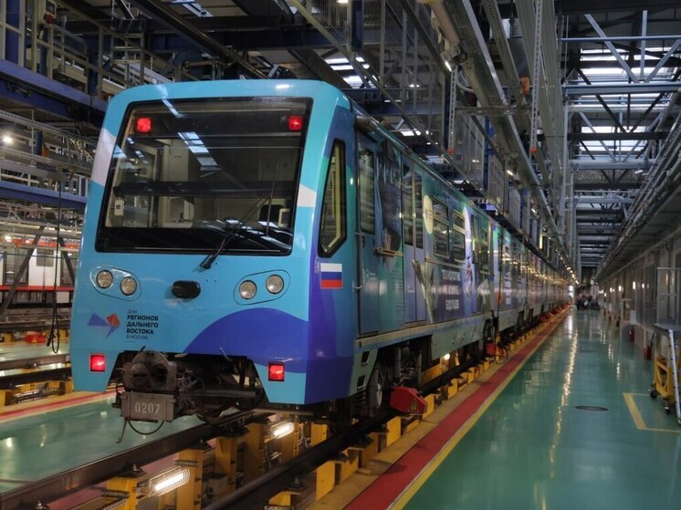 Брендированный поезд с информацией о Забайкалье запустили в метро Москвы