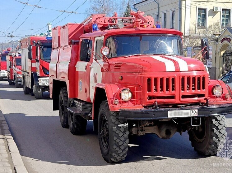 Два пожара без жертв и пострадавших произошли в Томске в минувшие сутки