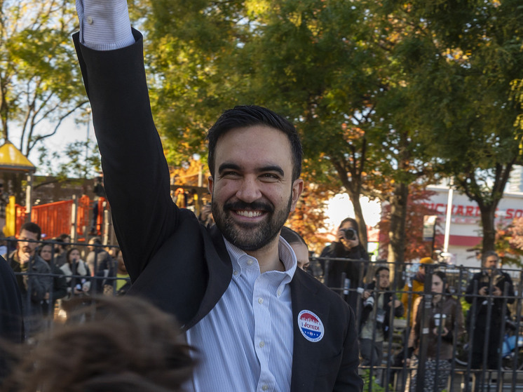 Зохран Мамдани побеждает на выборах мэра Нью-Йорка