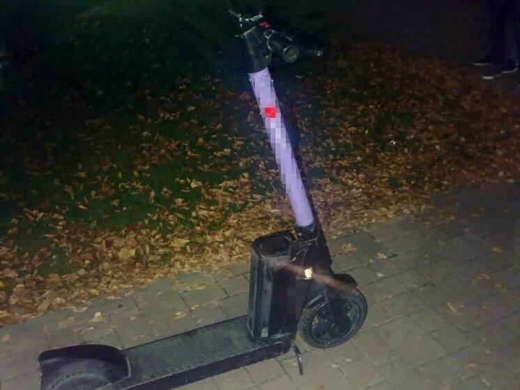 В Кисловодске подросток на электросамокате госпитализирован после ДТП