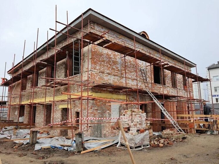 В Тобольске продолжается реставрация памятника архитектуры — дома Неводчикова