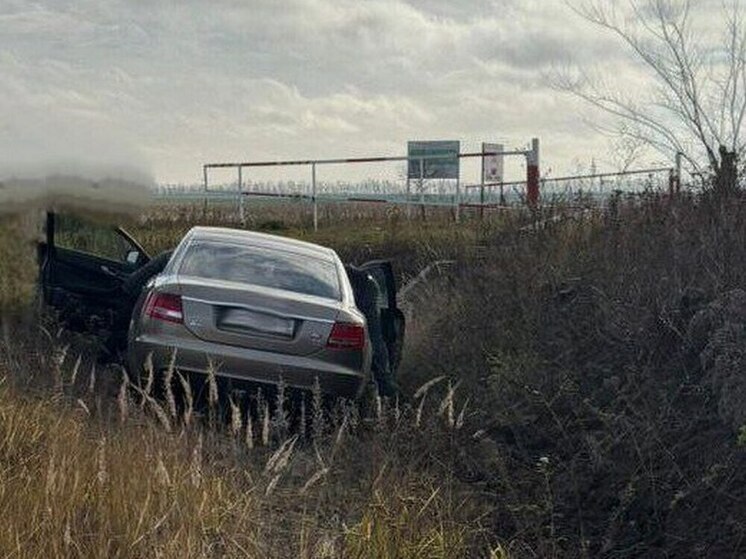 Съехав на скорости в кювет, под Воронежем погиб водитель «Ауди»