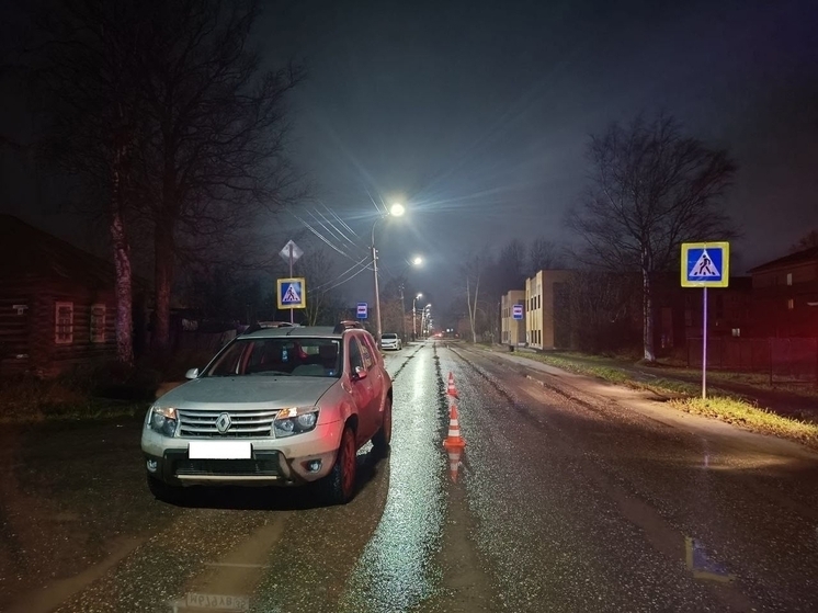 Женщину сбили на пешеходном переходе в Грязовце