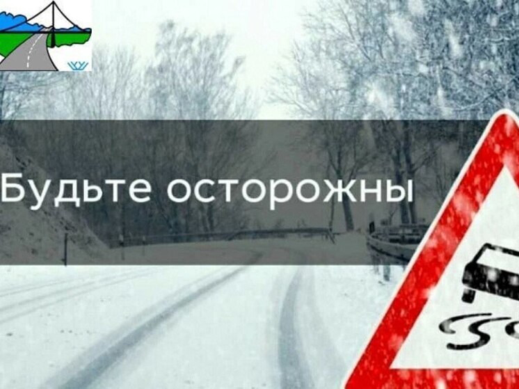 На автомобильных дорогах Югры ввели временное ограничение скорости из‑за непогоды