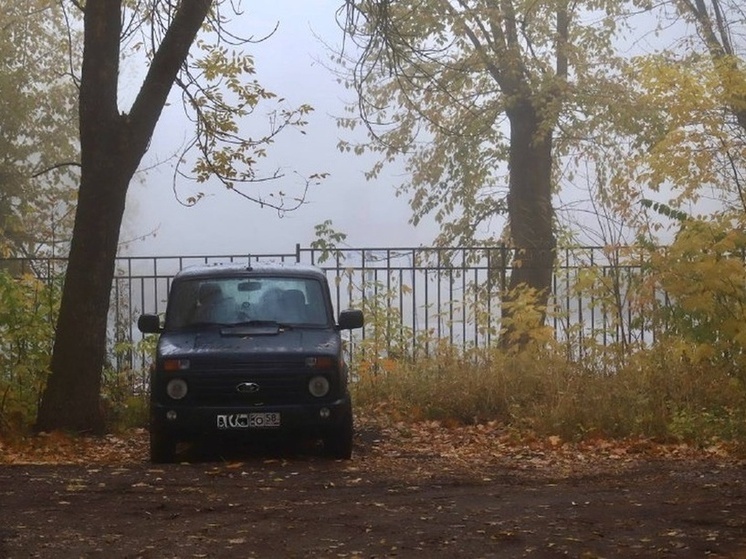 Пензенцев предупредили о штрафах за долгий прогрев машины во дворах