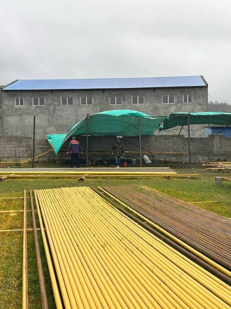В Дагестане начали газификацию села Алмак в Казбековском районе