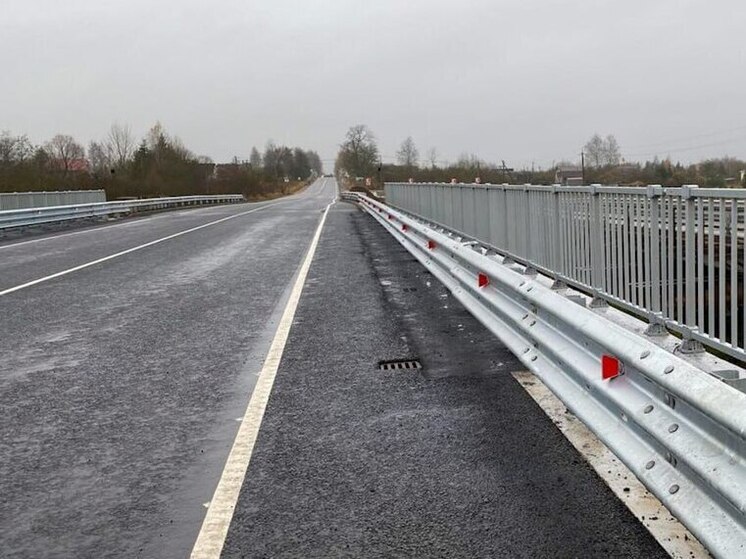 По новому мосту через Ижору в Гатчинском округе открыли рабочее движение