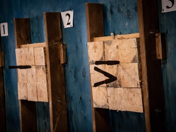 В Улан-Удэ состоялся казачий фестиваль метания ножа