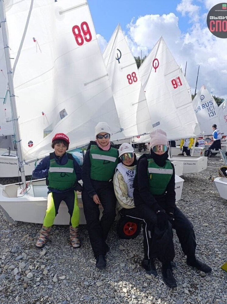 Бердянские яхтсмены блеснули на Международной парусной регате