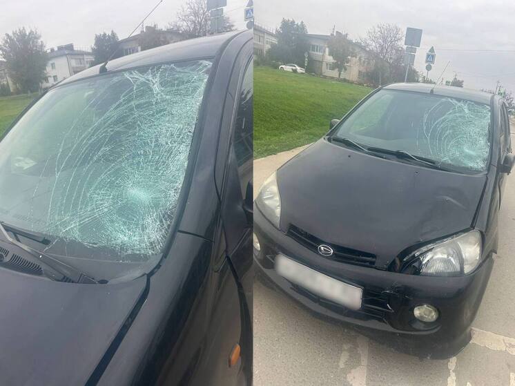 В Сакском районе девушка на иномарке сбила двух пешеходов