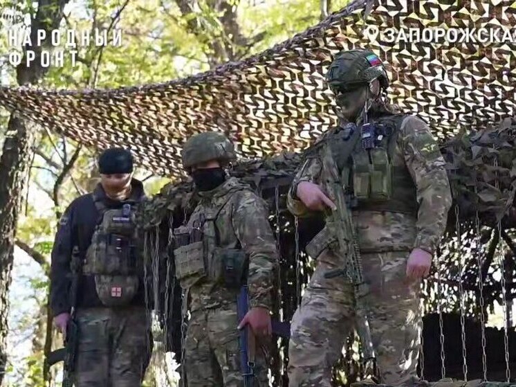 Бойцы разных национальностей объединились для защиты Запорожского края