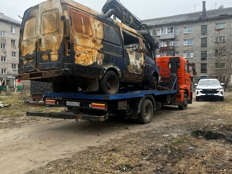 Архангельск очистили от сотен брошенных автомобилей