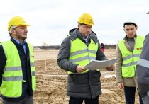 Глава городского округа Алексей Шимко посетил стройплощадку особой экономической зоны (ОЭЗ) «Большой Серпухов», где начались активные работы