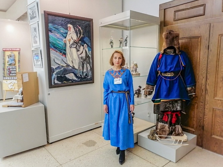 Художница из Курса изобразила близкий для НАО момент