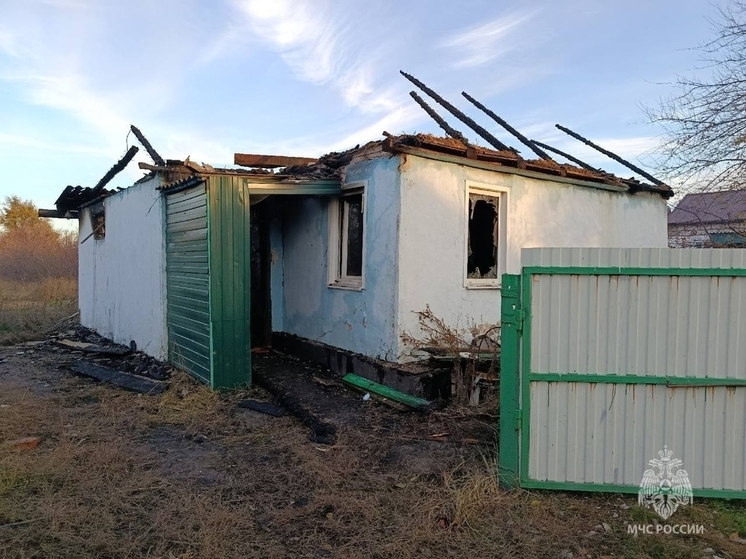 В Ростовской области семья осталась на улице из-за крупного пожара