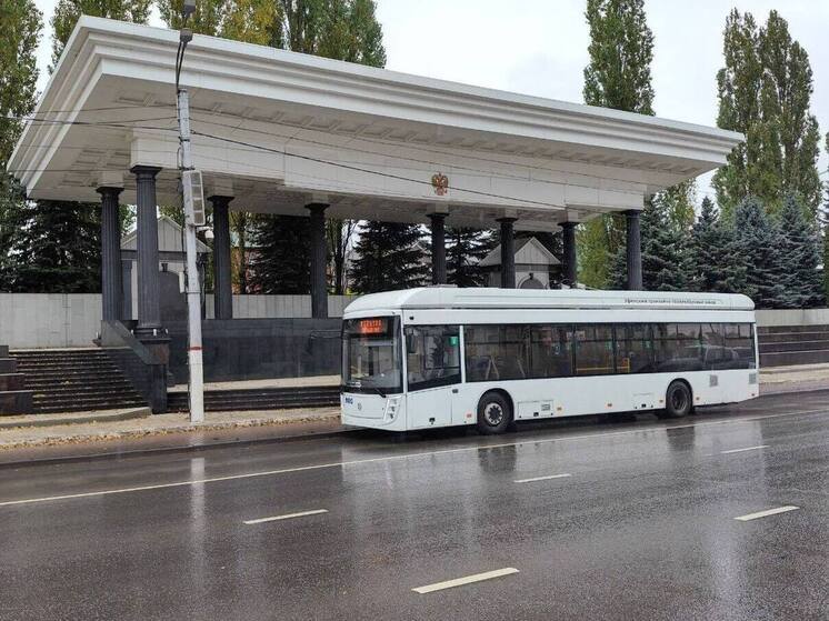 В октябре курские троллейбусы перевезли более 646 тысяч пассажиров