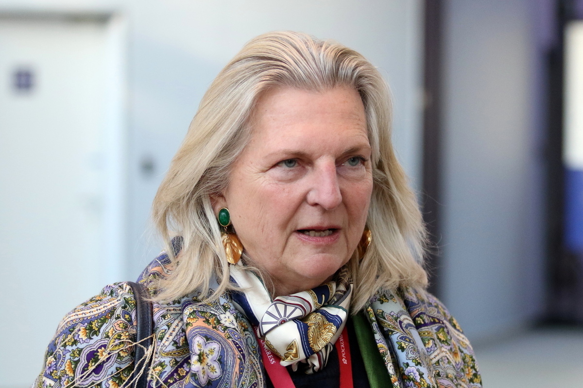 Nekdanja avstrijska zunanja ministrica opozarja na sovražnost Evrope do Rusije