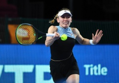 Екатерина Александрова дебютирует на Итоговом турнире: фото теннисистки