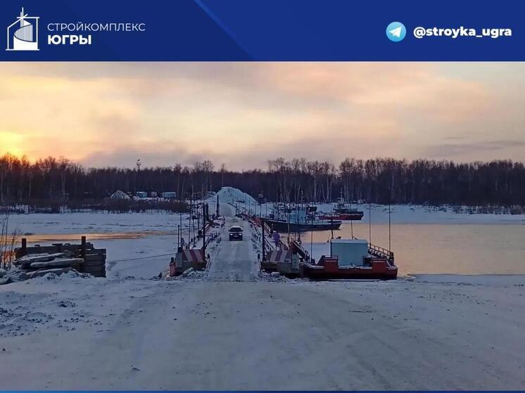 В Югре начали открываться зимние переправы