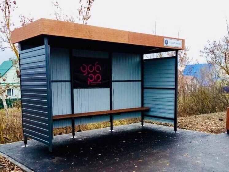 В Пензе смонтированы 11 из 16 новых павильонов на улице Новоселов