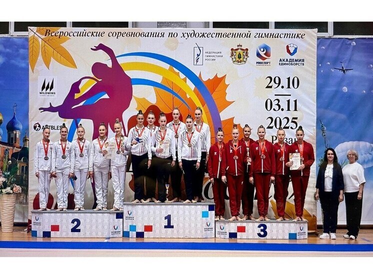 Рязанские гимнастки успешно выступили на соревнованиях «Есенинская осень»