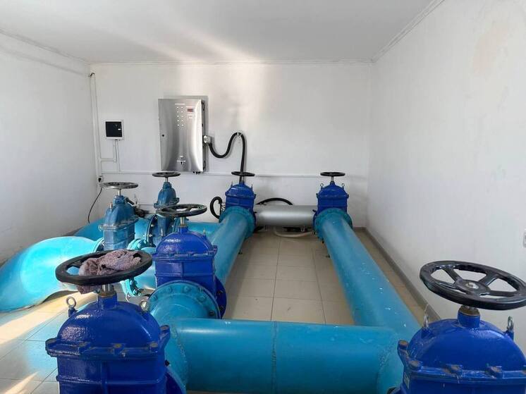 Испытания нового водопровода завершаются в Сулейман-Стальском районе Дагестана