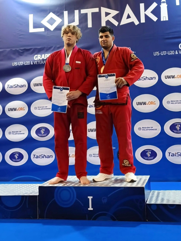 Орловский спортсмен завоевал золото первенства мира по грэпплингу-ги