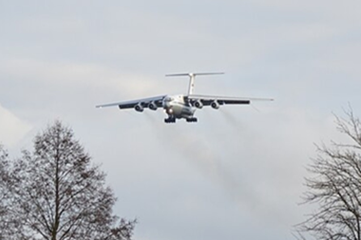 Военно-транспортный самолет Ил-76 разбился в Африке