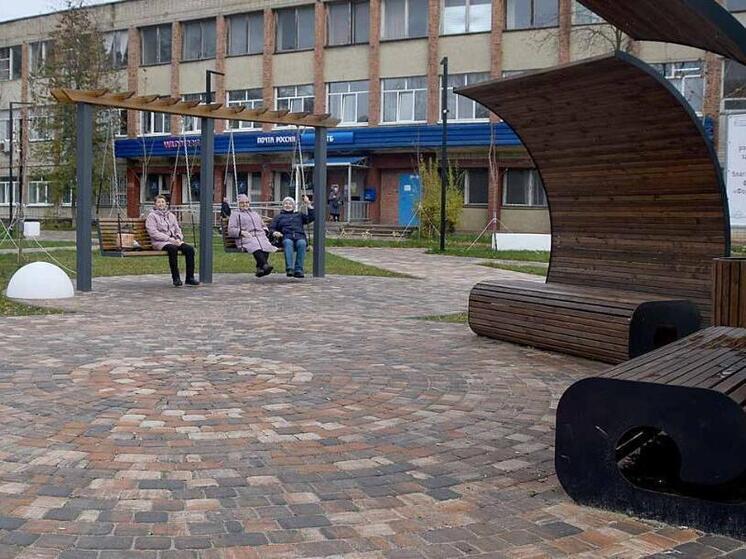 Новый сквер благоустроили в Новомичуринске по нацпроекту