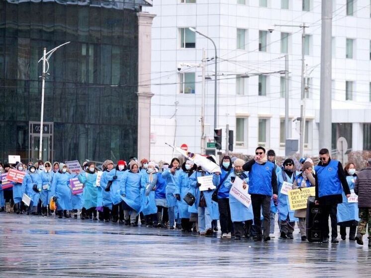 В Монголии работники здравоохранения готовятся к стачке
