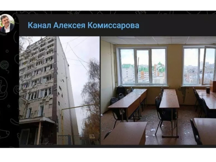 В Орле ведут активные восстановительные работы по устранению последствий атаки ВСУ