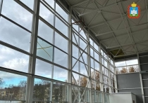 В столице Орловской области на территории Советского района на улице Матвеева продолжают возводить физкультурно-оздоровительный комплекс