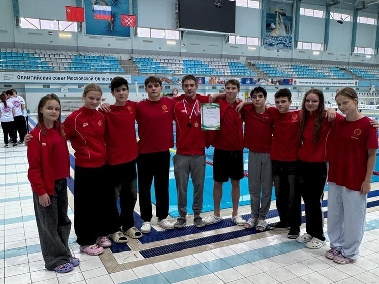 Пловцы из Серпухова хорошо выступили на областных соревнованиях
