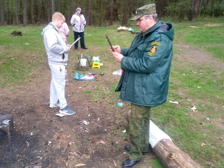 Лесничие Серпухова следят за соблюдением законодательства