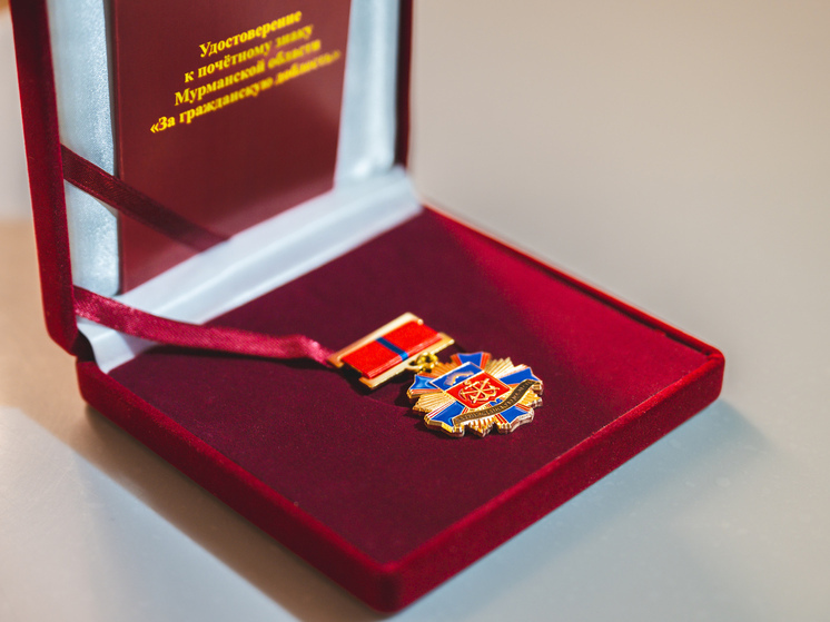 Чибис вручил награду мужу сенатора Сахаровой за ее заслуги перед Мурманской областью