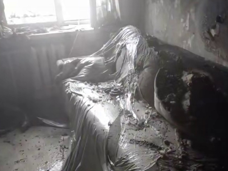 В Курске спасли 13-летнюю девочку из горящей квартиры на улице Ленина