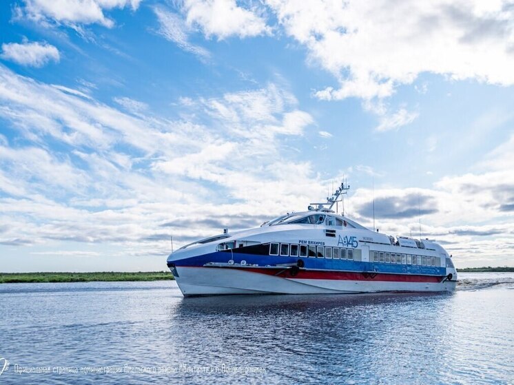 65 тысяч пассажиров перевезли по воде во время навигации в ЯНАО