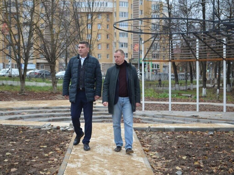 В сквере 1812 года в Малоярославце начали устанавливать фонтан