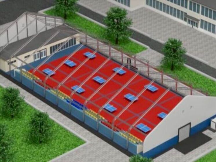 В Курске построят зал для игры в настольный теннис