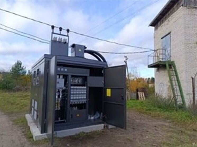 В поселке Бородинское установили новую трансформаторную подстанцию