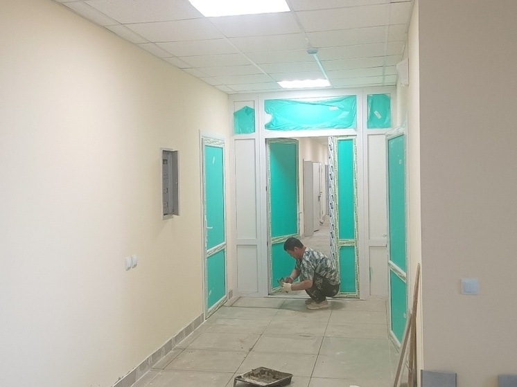 В Иссинской больнице завершается капитальный ремонт терапевтического корпуса