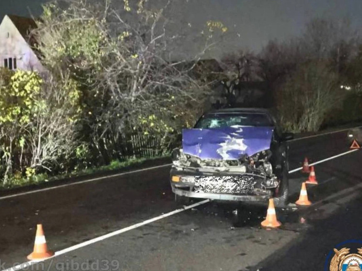 В Черняховске произошло ДТП с двумя пострадавшими
